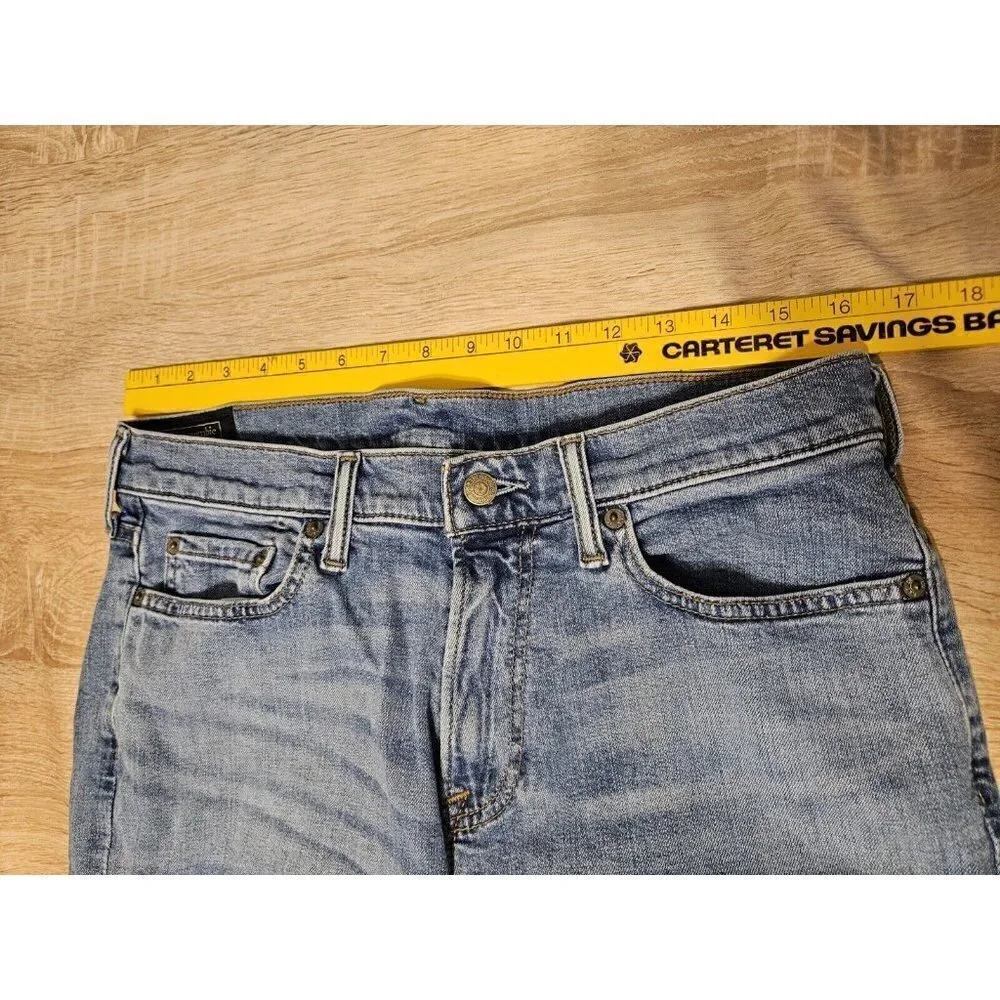 Abercrombie Fitch Mens Jeans Size 32 X 27 Stretch Rustin Athletic Skinny Light